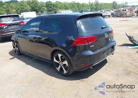 2015 Volkswagen Golf Gti 2.0T S 2-Door z USA, uszkodzony, nr VIN 3VWTT7AU7FM074713